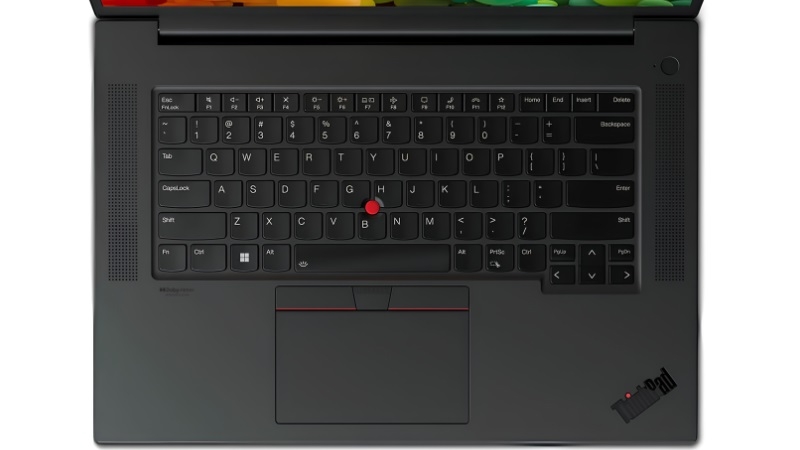 Bàn phím của dòng laptop Lenovo ThinkPad P1 Gen 5 Bàn phím của dòng laptop Lenovo ThinkPad P1 Gen 5