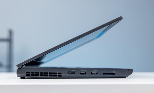 Cạnh trái của máy