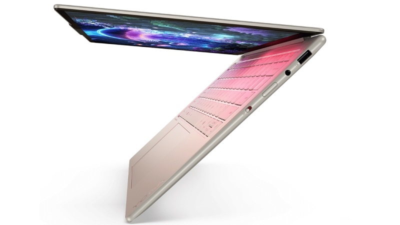 Cạnh phải của dòng laptop Lenovo Yoga Slim 7 14ILL10 83JX00D5VN Cạnh phải của dòng laptop Lenovo Yoga Slim 7 14ILL10 83JX00D5VN