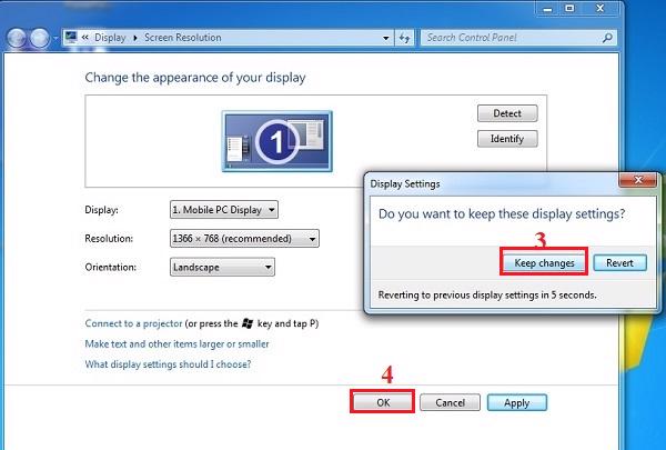 Cuối cùng OK để hoàn tất thiết lập