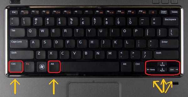 Cách xoay màn hình máy tính bị ngược bằng phím tắt