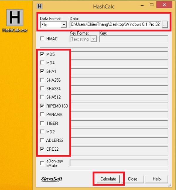 Phần Data Format các bạn chọn vào File, còn phần Data hãy nhấp vào dấu 3 chấm