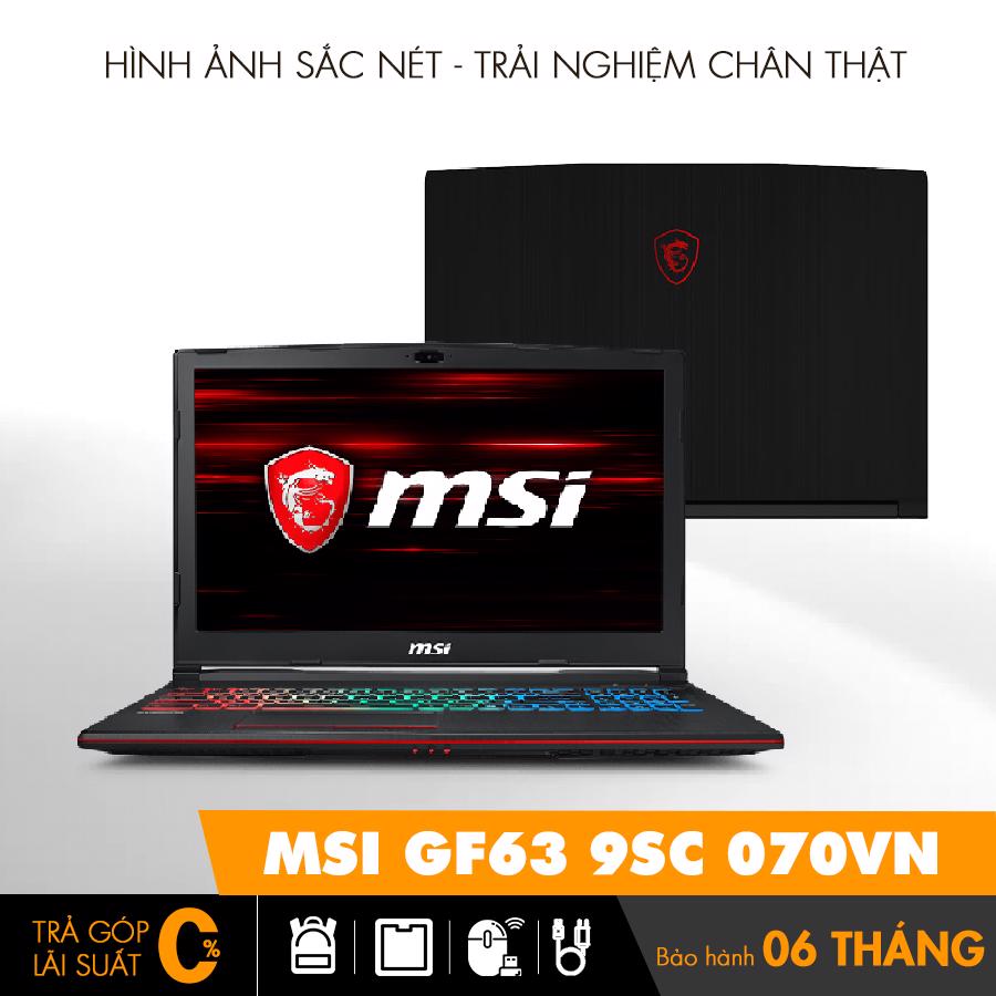 MSI GF63 9SC 070VN