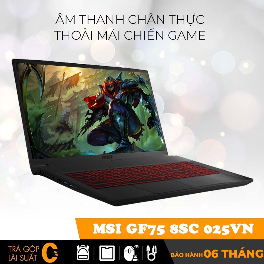 MSI GF75 8SC 025VN