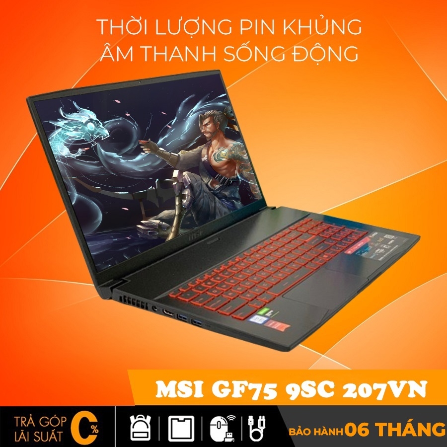 MSI GF75 9SC 207VN