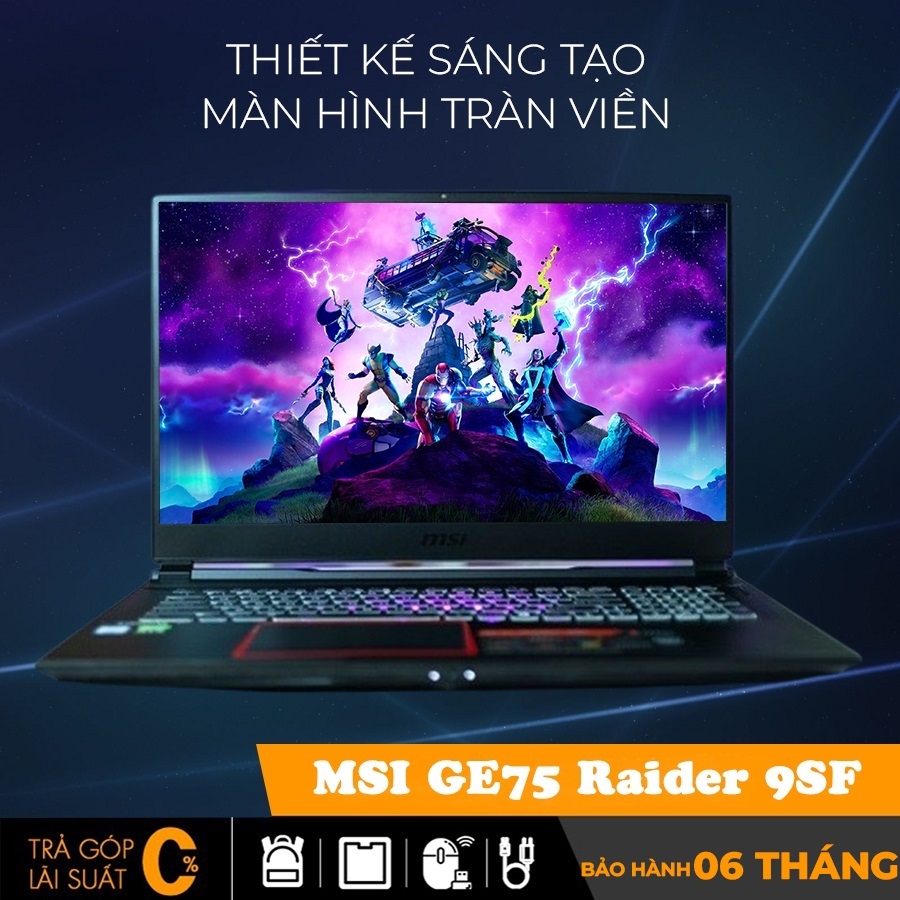 MSI GE75 Raider 9SF