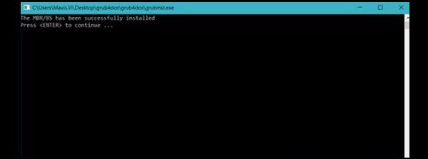 Nhấn vào Enter để thoát