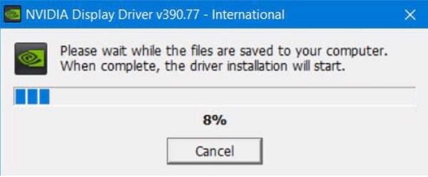 Sau khi giải nén xong, hệ thống sẽ bắt đầu kiểm tra việc tương thích drive
