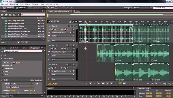 Phần mềm Adobe Audition