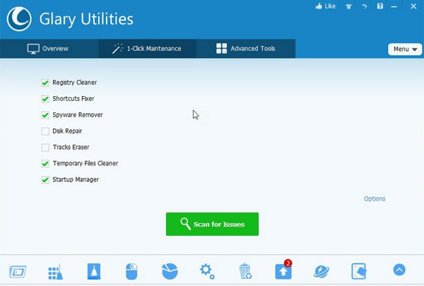 Phần mềm dọn rác win 10 - Glary Utilities