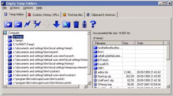 Phần mềm dọn rác win 10 - Empty Temp Folder