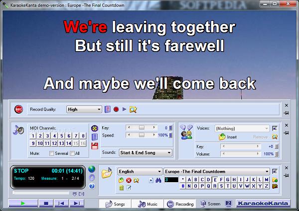 Phần mềm KaraokeKanta