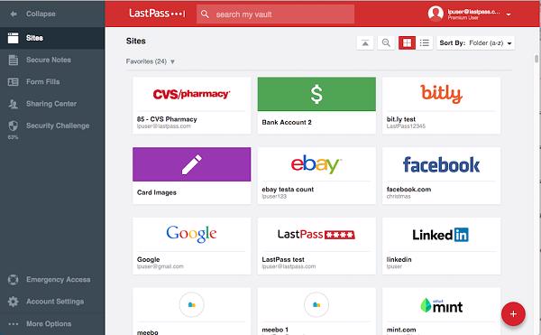 Quản lý mật khẩu LastPass