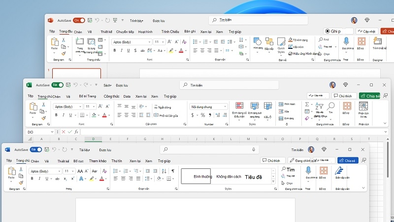 Điểm mới so với Office LTSC 2021 Điểm mới so với Office LTSC 2021