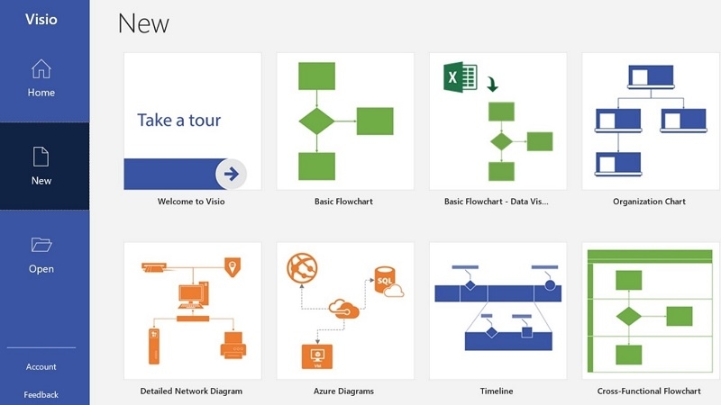 Tính năng nổi bật của Microsoft Visio Standard 2024 Tính năng nổi bật của Microsoft Visio Standard 2024