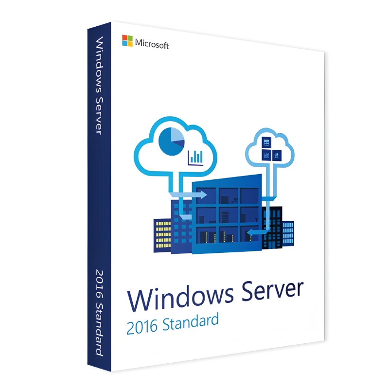 Windows Server Std 2016 64Bit English 1pk DSP OEI DVD 16 Core (P73-07113)