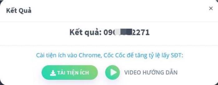 Phần mềm quét số điện thoại trên facebook - Quetface.com