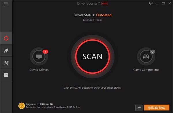 Phần mềm sửa lỗi win 10 - Driver Booster