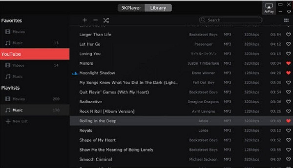 Phần mềm xem video 4K - 5K Player