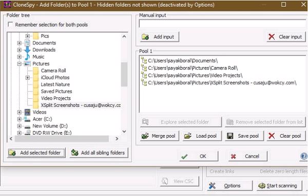 Phần mềm xóa file trùng lặp tốt nhất – CloneSpy