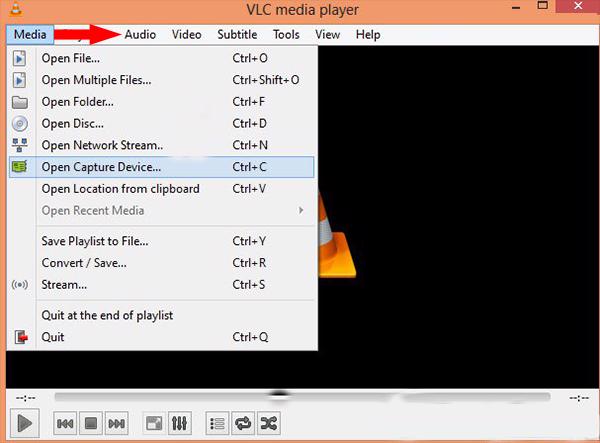Tại mục Audio device name, các bạn lựa chọn micro và thiết bị thu âm thanh