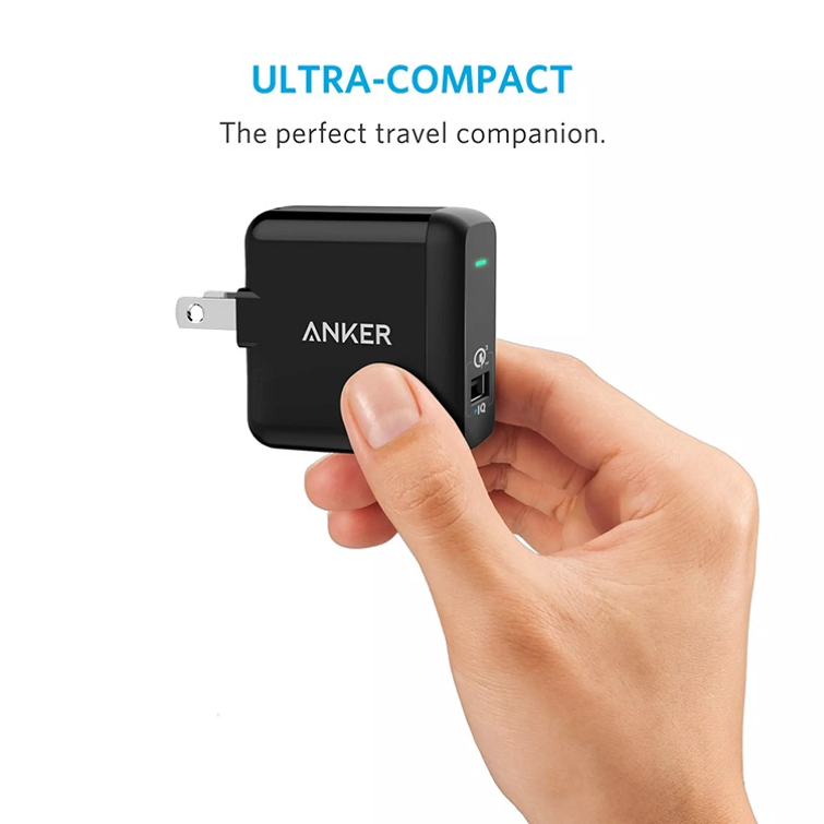 Sạc Anker 1 cổng 18W Quick Charge 3.0