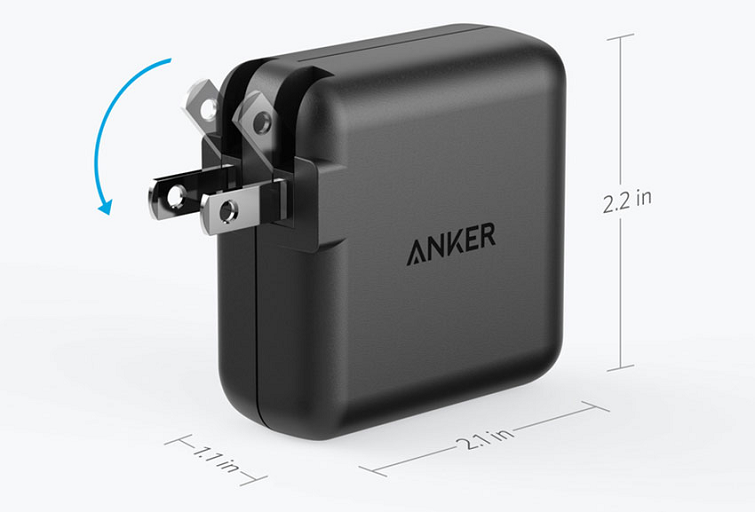Sạc Anker 2 Cổng, 24w