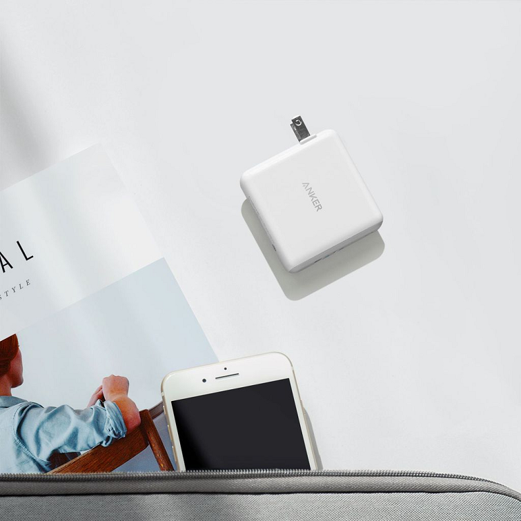 Sạc Anker PowerPort II PD 49.5w (1 PD và 1 IQ 2.0) – A2321