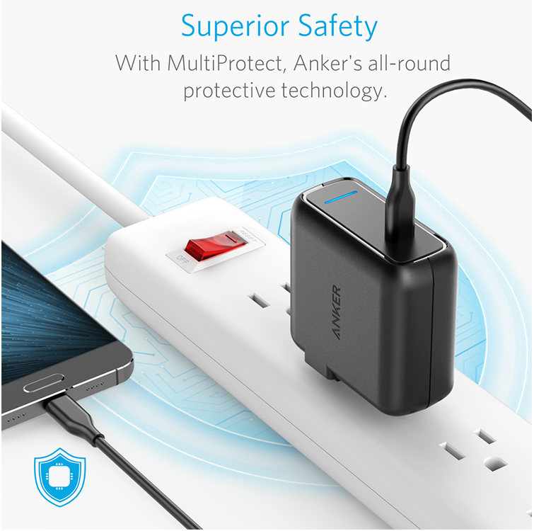 Sạc Anker PowerPort Speed 1 USB-C, 30w – A2014