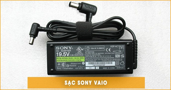 Sạc Laptop Sony Vaio