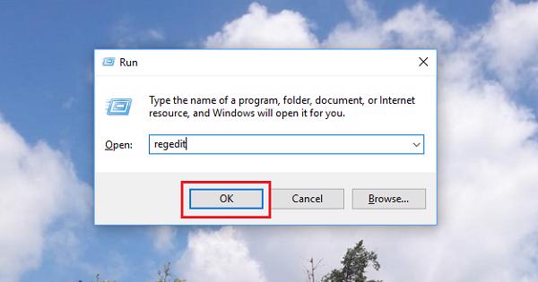 Sử dụng tổ hợp phím windows + R để mở công cụ Run