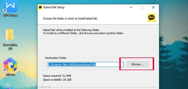 Nhấn vào mục Browse