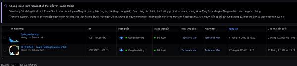 Sau khi tạo xong các bạn có thể lấy link chia sẻ với mọi người