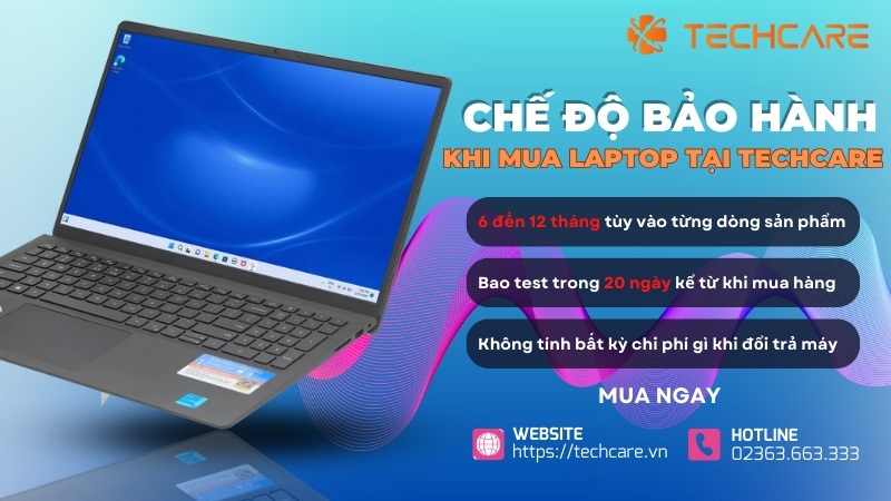 Chính sách bảo hành tốt khi mua hàng tại hệ thống Techcare Chính sách bảo hành tốt khi mua hàng tại hệ thống Techcare
