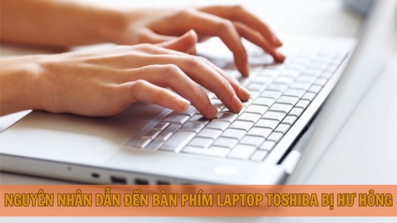 Nguyên nhân dẫn đến bàn phím laptop Toshiba bị hư hỏng
