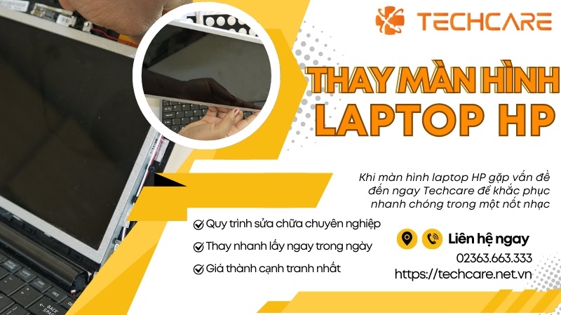 Địa chỉ thay màn hình laptop HP tại Đà Nẵng