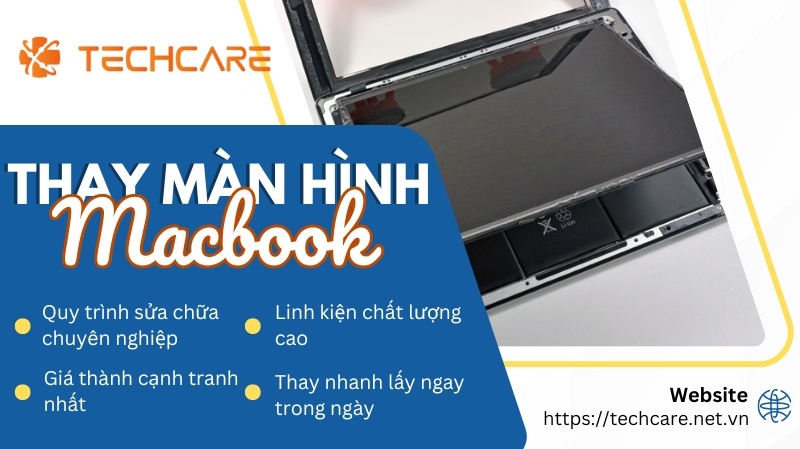 Địa chỉ thay màn hình Macbook uy tín tại Đà Nẵng