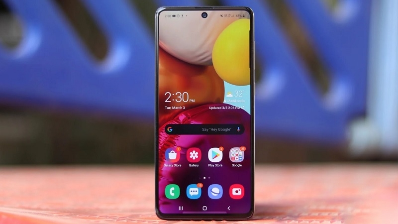 Phân biệt khi nào cần thay màn hình và thay mặt kính Samsung Galaxy A71?