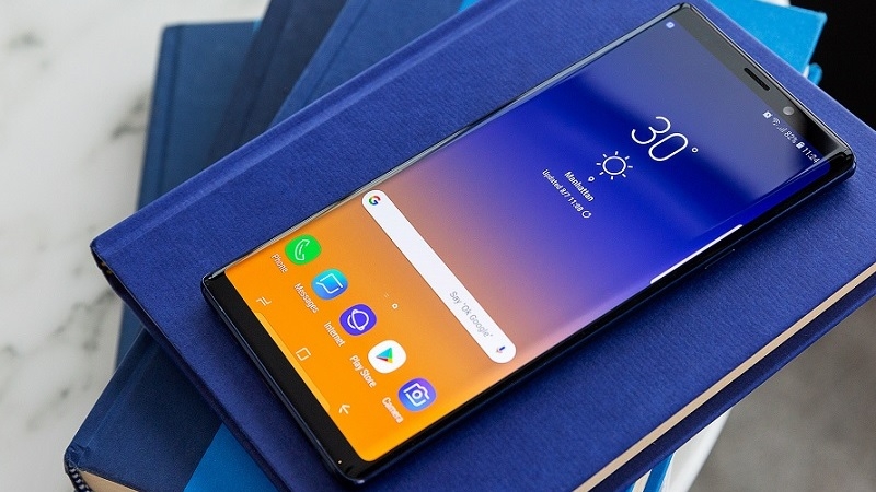 Công nghệ màn hình ứng dụng trên chiếc điện thoại Samsung Galaxy Note 9