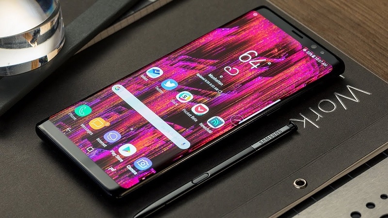 Trường hợp cần thay mặt kính Note 8 Trường hợp cần thay mặt kính Note 8