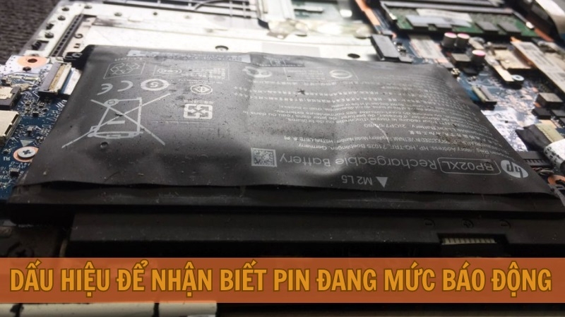 Dấu hiệu để nhận biết pin đang mức báo động