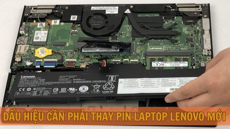Dấu hiệu cần phải thay pin laptop Lenovo mới Dấu hiệu cần phải thay pin laptop Lenovo mới
