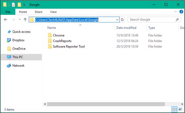 Các bạn truy cập thư mục bằng đường dẫn