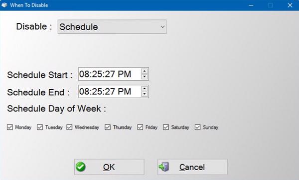 Simple Disable Key vô hiệu hóa một phím bất kỳ cho một chương trình cụ thể