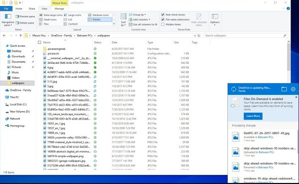 Lưu trữ thông tin dữ liệu với một hình thu nhỏ