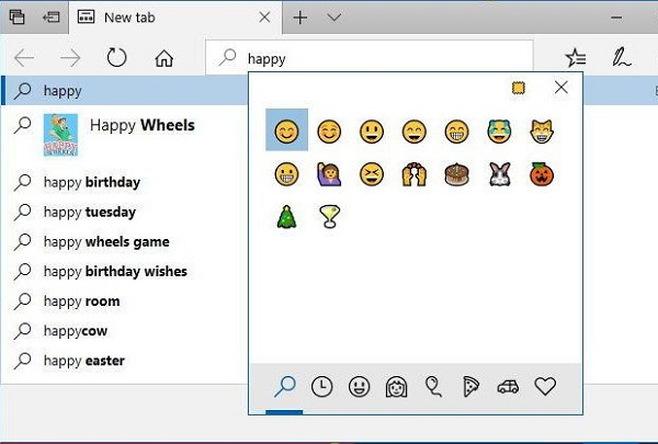 Bảng lựa chọn các biểu tượng cảm xúc mới