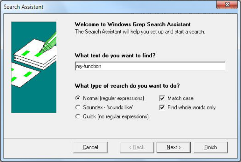 WinGrep - Công cụ tìm kiếm text trong văn bản