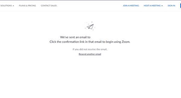 Một cửa sổ thông báo sẽ được gửi về địa chỉ email của các bạn để kích hoạt tài khoản