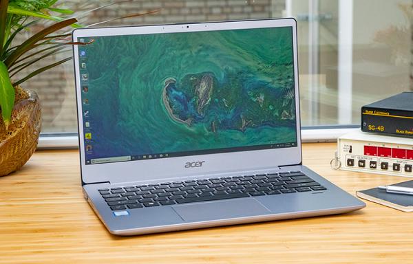 Dòng laptop Acer swift SF314
