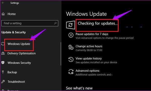 Windows Update rồi khởi động lại máy tính